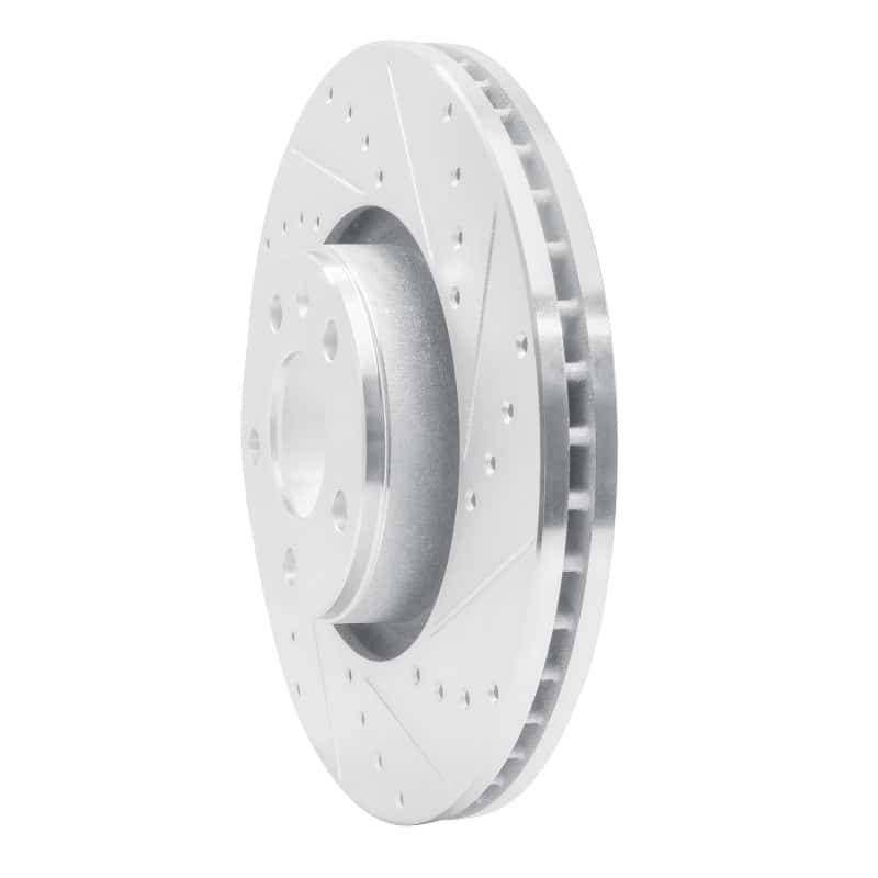 R1 Concepts — R1 05-11 Audi A6 Quattro Front Right Drilled & Slotted Silver Brake Rotor
R1 Brake Rotor Drill - view 2