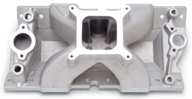 Edelbrock — Edelbrock Super Victor SBC Manifold for GM Cast Iron Vortec Heads (Race Manifold)
MANIFOLD-RACE - view 2