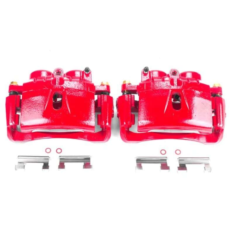 PowerStop — Power Stop 03-19 Chevrolet Express 3500 Front Red Calipers w/Brackets - Pair
Caliper Set - view 1