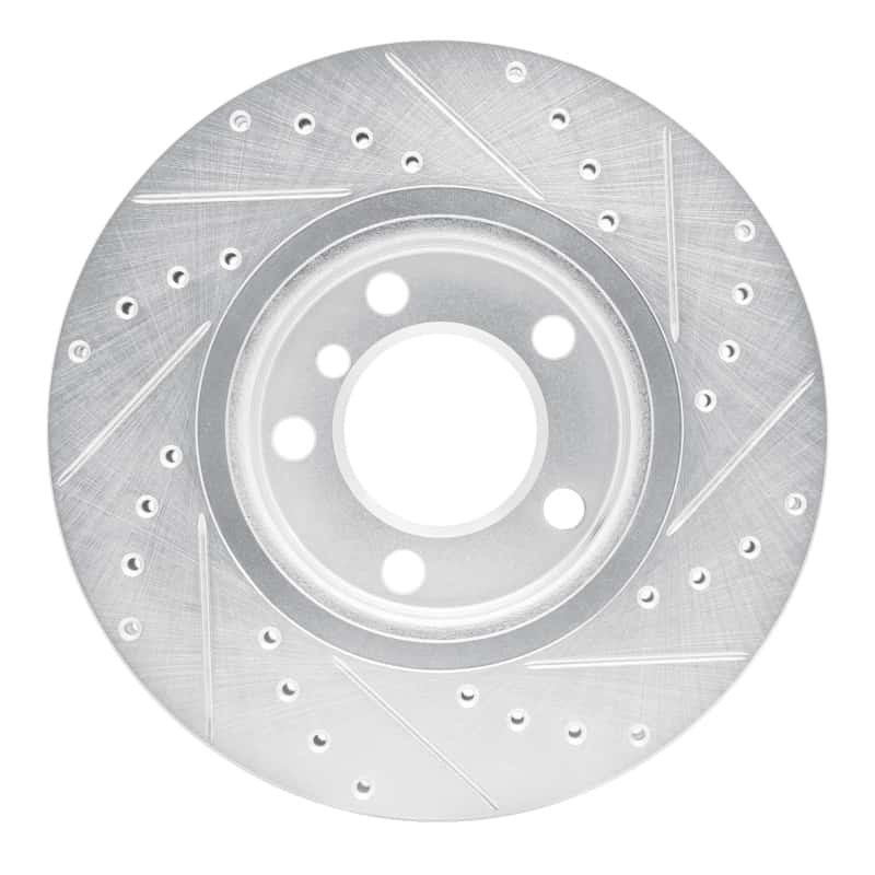R1 Concepts — R1 11-16 Mini Cooper Countryman Front Left Drilled & Slotted Silver Brake Rotor
R1 Brake Rotor Drill - view 5
