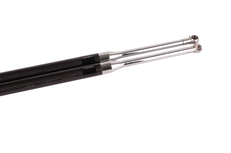 NRG — NRG Carbon Fiber Hood Damper Kit - 02+ Acura RSX (Half Pressure Shocks for CF Hood) - view 1