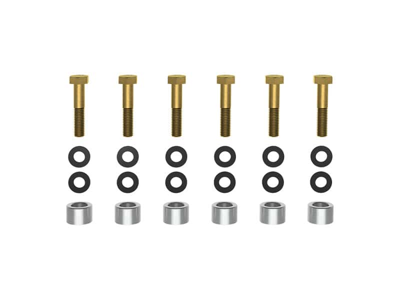 ICON — ICON 22-24 Tundra/23-24 Sequoia TRD Aluminum Skid Plate Spacer Kit
SKID PLATE SPACERS - view 1