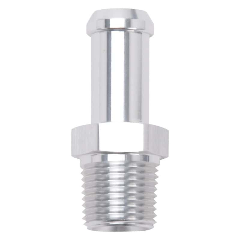 Edelbrock — Edelbrock Hose End Straight 3/8In NPT to 1/2In Barb Clear Anodize
KIT PARTS - view 1