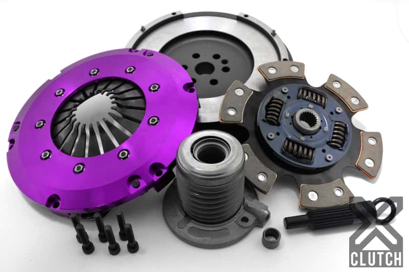 XCLUTCH — XClutch 15-18 Ford Mustang 2.3L Stage 2R Extra HD Sprung Ceramic Clutch Kit
Clutch Kit - view 1