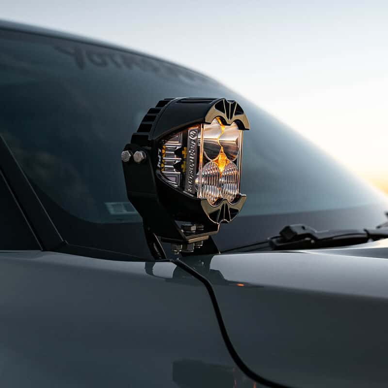 Baja Designs — Baja Designs 2022 Toyota Tundra LP4 A-Pillar Light Mount Kit - view 1