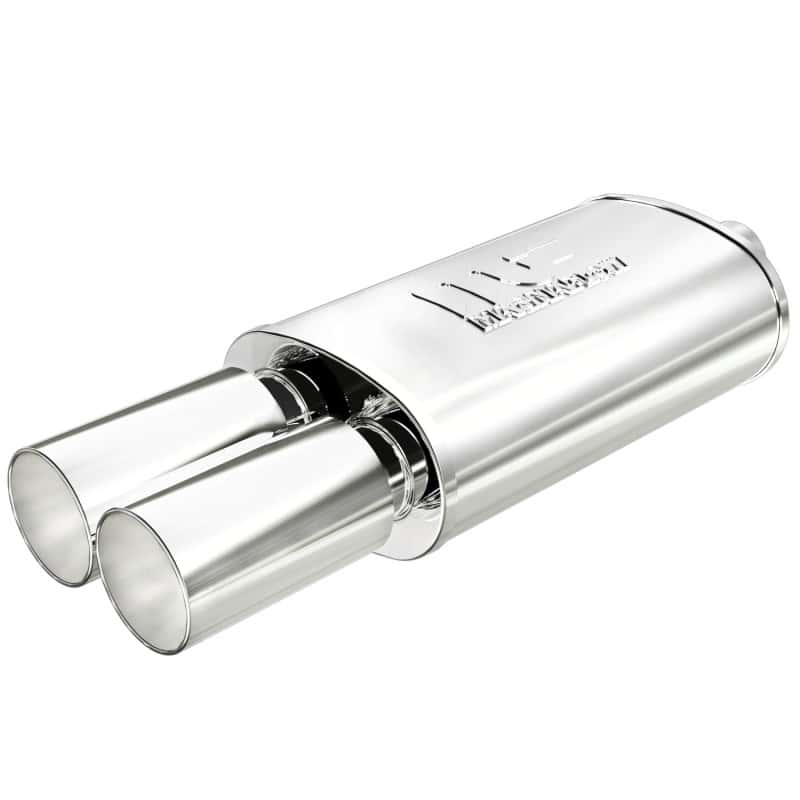 Magnaflow — MagnaFlow Muffler W/Tip Mag SS 14X5X8 2.25/3.
Straight Through - view 1