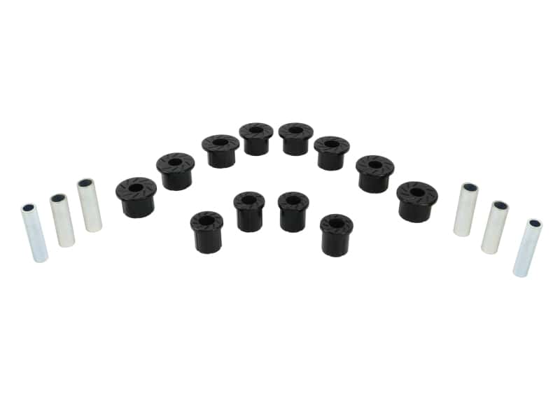 Whiteline — Whiteline 2003-2009 Dodge Ram 2500 Spring - Eye Front/Rear And Shackle Bushing
Bushing Kit - view 3