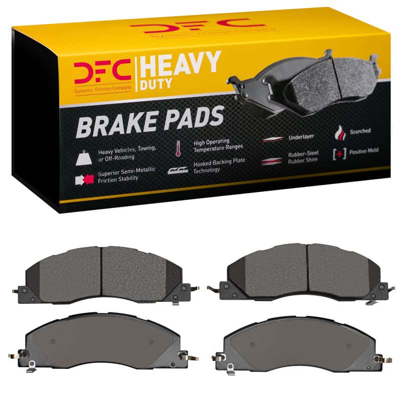 DFC — DFC 09-18 Dodge Ram 2500 Front Heavy Duty Pads - Semi Metallic
DFC Brake Pad Set - view 1