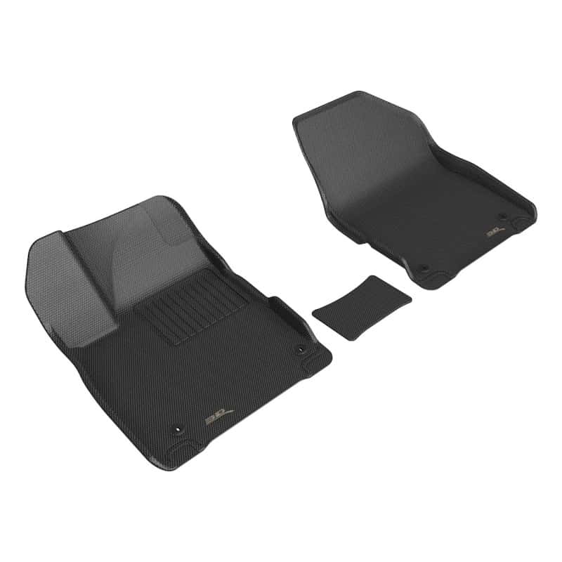 3D MAXpider — 3D MAXpider 2023 Kia EV6 Kagu Black Floor Mat - Row 1 (3pc)
Floor Mat Set - view 1