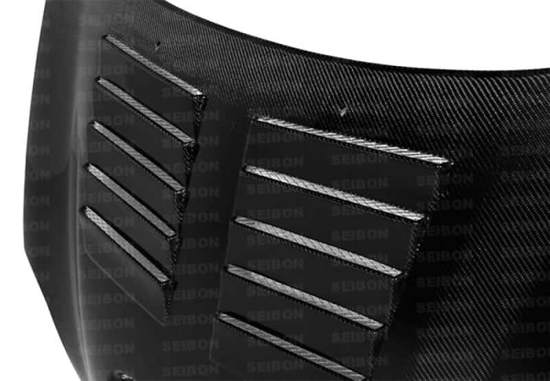 Seibon — Seibon 03-05 Dodge SRT-4 GT-style Carbon Fiber Hood - view 3