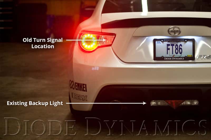 Diode Dynamics — Diode Dynamics 13-16 FR-S / BRZ Tail as Turn +Backup Module (USDM) Module Only - view 4