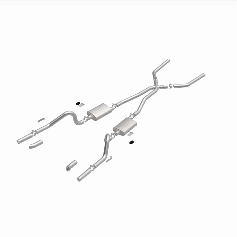 Magnaflow — MagnaFlow SYS C/B 67-70 Mustang 2.50inch w/Tru-X
Crossmember-Back
Cat-Back - view 49