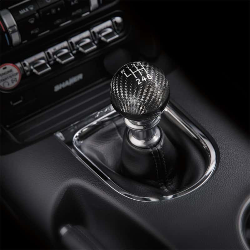Ford Racing — Ford Racing 15-25 Mustang Ford Racing Carbon Fiber Shift Knob 6 Speed
M/TShftKnob - view 4