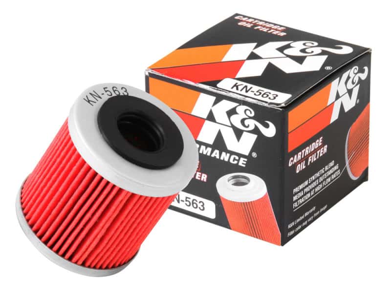 K&N Engineering — K&N Aprilia / Derbi / Husqvarna / Piaggio 1.781in OD x 0.625in ID x 1.844in H Oil Filter - view 5
