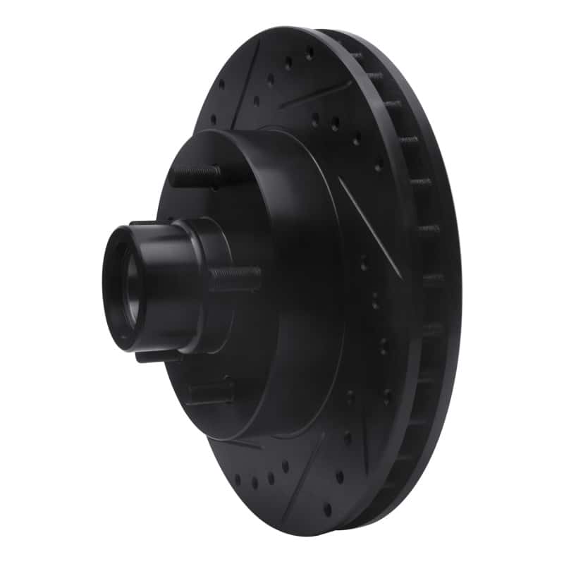 R1 Concepts — R1 69-96 Buick Riviera Front Left Drilled & Slotted Black Brake Rotor
R1 Brake Rotor Drill - view 2