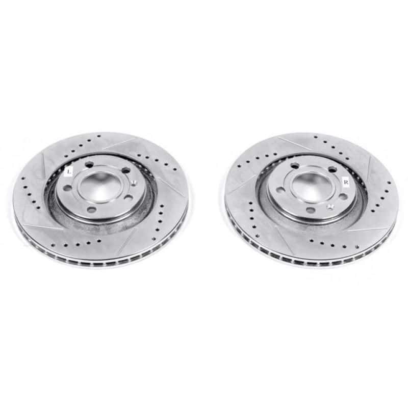 PowerStop — Power Stop 04-09 Audi S4 Rear Evolution Drilled & Slotted Rotors - Pair
PowerStop XPR - view 1