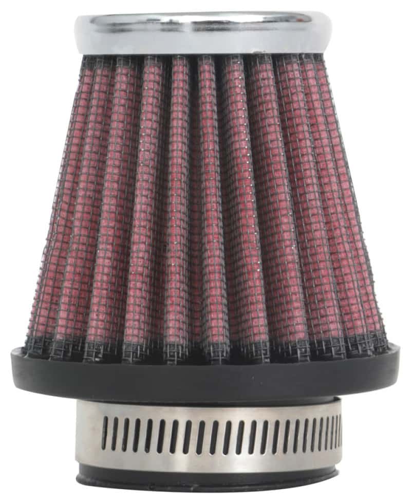 K&N Engineering — K&N Universal Round Tapered Chrome Filter 1.563in Flange ID x 3in Base OD x 2in Top OD x 3in H
Universal Clamp-On A
Clamp-on Air Filter - view 8