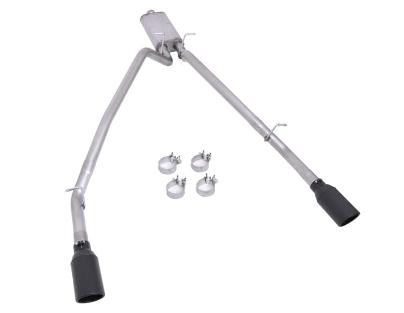 Gibson — Gibson 2025 Ram 1500 3.0L I6 DOHC 2.5in Cat-Back Dual Split Exhaust - Black
ExhstSysKt - view 1