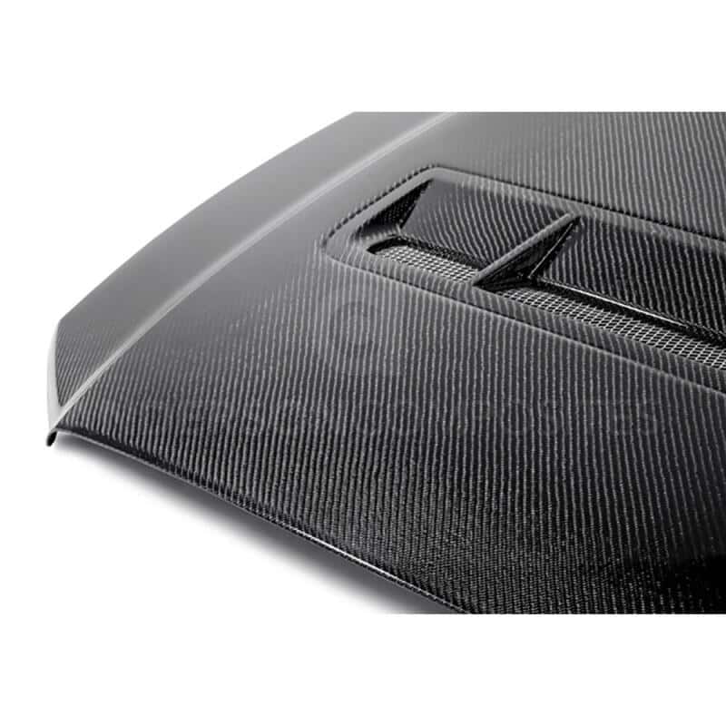 Anderson Composites — Anderson Composites 10-14 Ford Mustang/Shelby GT500 and 2013-2014 GT/V6 Type-GT Hood - view 4