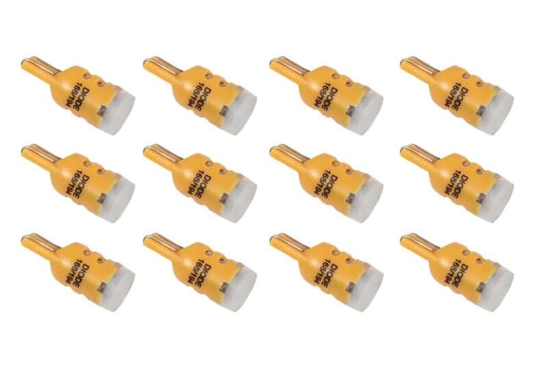 Diode Dynamics — Diode Dynamics 194 LED Bulb HP5 LED - Amber Set of 12 - view 1