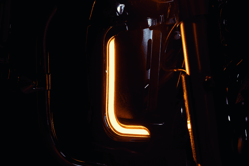 Kuryakyn — Kuryakyn Tracer LED Fairing Lower Accents Chrome - view 2