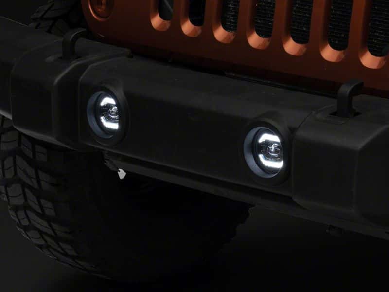 Raxiom — Raxiom 10-23 Jeep Wrangler JK & JL Axial Series LED DRL Fog Lights
Lights - view 5