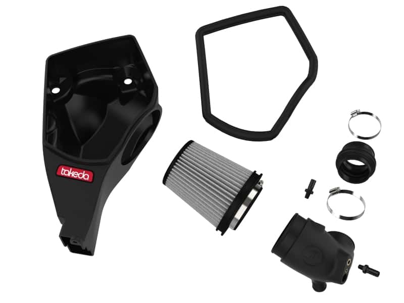 aFe — aFe 22-23 Kia Stinger L4 2.5L (t) Takeda Stage-2 Cold Air Intake System w/ Pro DRY S Filter
Takeda Intake System - view 2