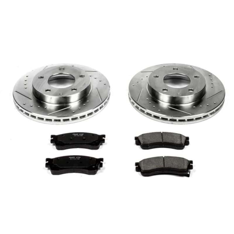 PowerStop — Power Stop 01-03 Mazda Protege Front Z23 Evolution Sport Brake Kit - view 1