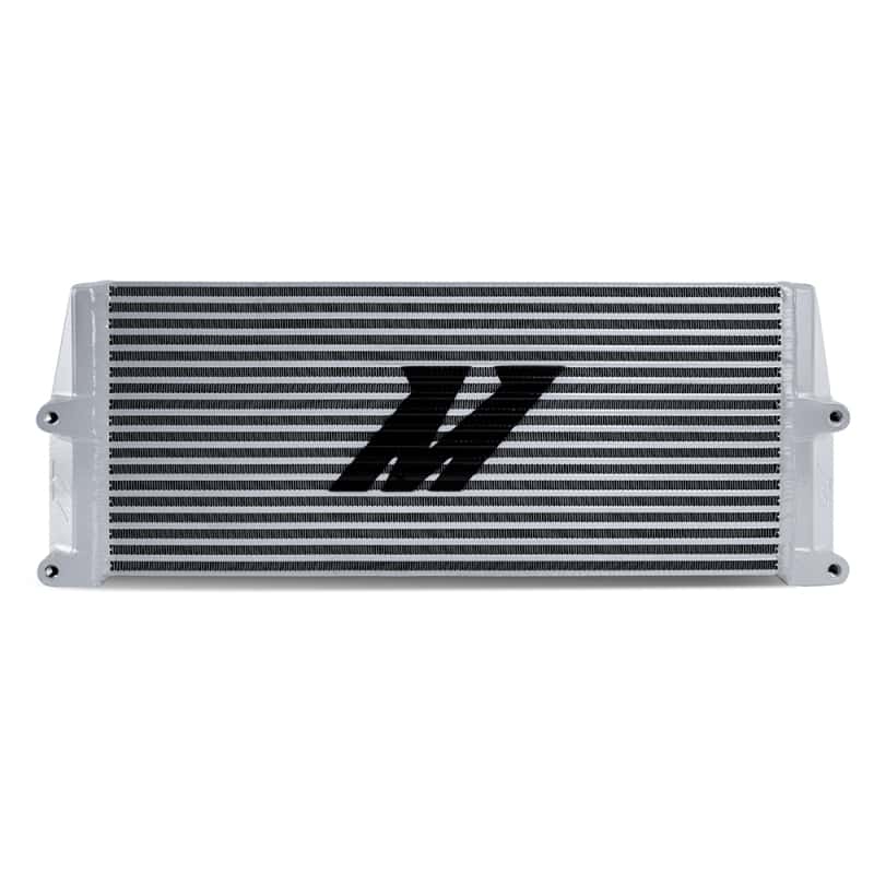 Mishimoto — Mishimoto Heavy-Duty Oil Cooler - 17in. Same-Side Outlets - Silver
Oil Cooler - view 2