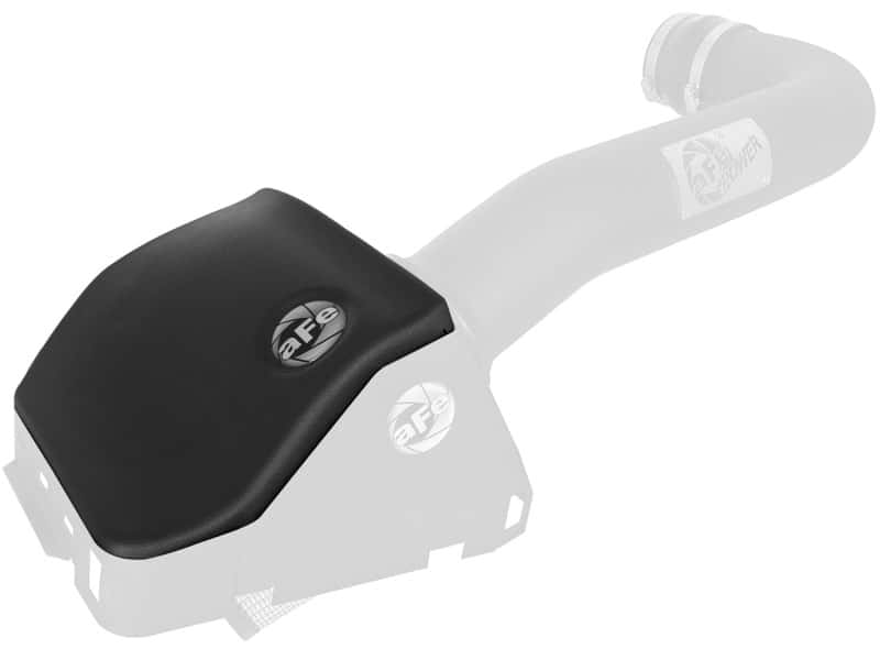 aFe — aFe Magnum FORCE Stage-2 Cold Air Intake Cover 2017 Ford Superduty V8 6.2L
Magnum FORCE Cover - view 5