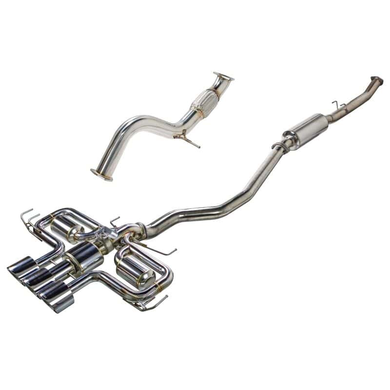Remark — Remark 2023+ Honda Civic Type-R (FL5) Triple Tip Catback Exhaust w/ Triple Tip & Front Pipe - view 2