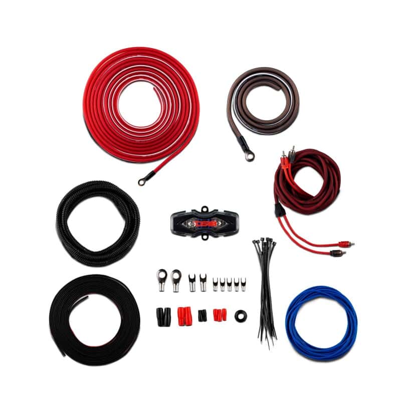 DS18 — DS18 8-GA Amplifier Install Kit- Red - view 5