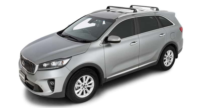 Rhino-Rack — Rhino-Rack 16-20 Kia Sorento UM 5 Door SUV w/Flush Rails Vortex RVP 2 Bar Roof Rack - Black
Roof Rack - view 1