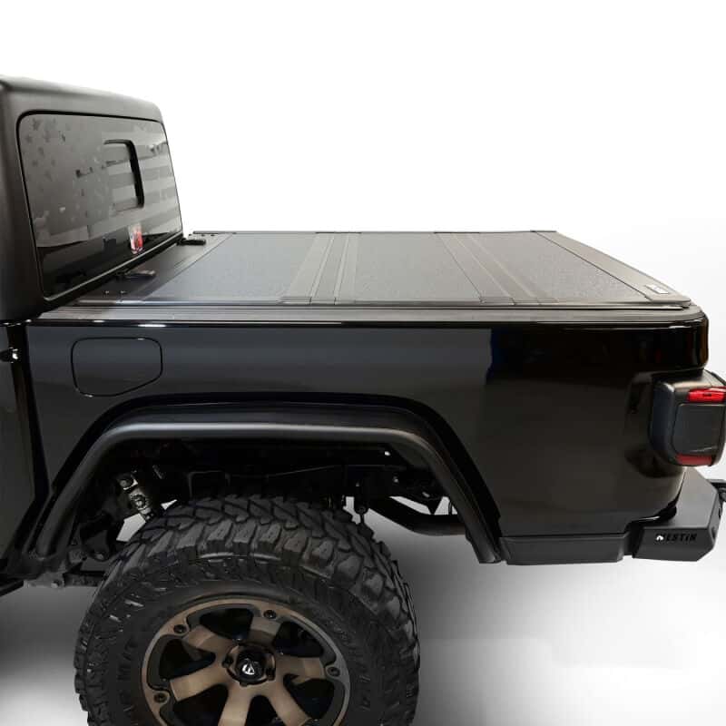 Westin — Westin 20-26 Jeep Gladiator JT 4WD 5ft. Bed Hard Tri-Fold Tonneau Cover - Black
HT-F Tonneau Cover - view 14