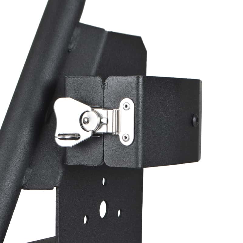 Go Rhino — Go Rhino 18-24 Jeep Wrangler JL/JLU/JT Front Fender Jack Mount for Hi-Lift Jack - Tex. Blk
Jack Mount-Exterior - view 12