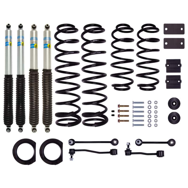 Bilstein — Bilstein 18-23 Jeep Wrangler JL 4DR B8 5100 1.5in Suspension Lift Kit (With Winch)
Complete Kit - view 14