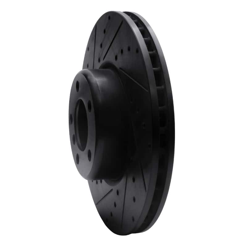 R1 Concepts — R1 12-21 BMW 228I Front Left Drilled & Slotted Black Brake Rotor
R1 Brake Rotor Drill - view 2
