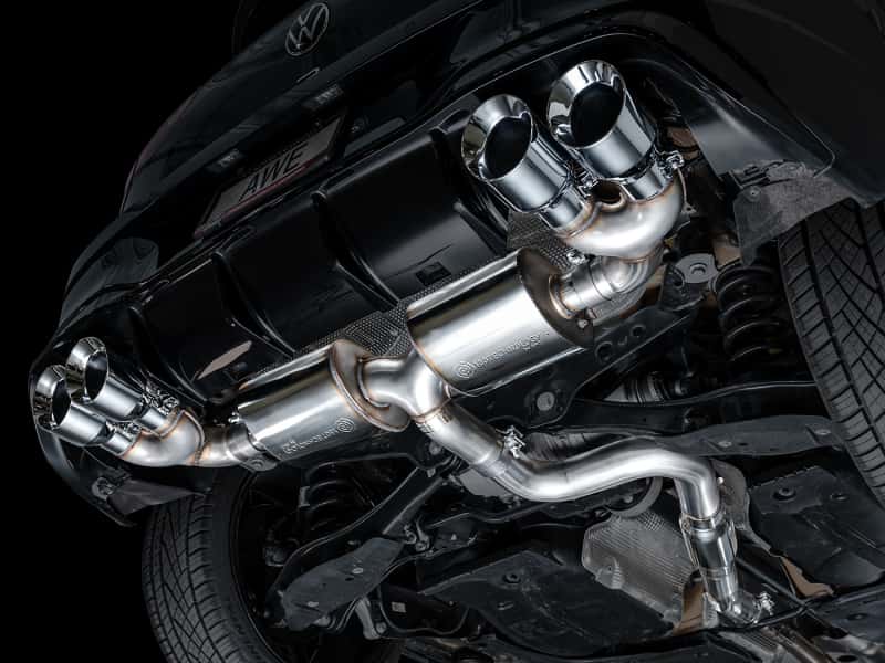 AWE Tuning — AWE MK8 Volkswagen Golf R 3in Touring Edition Quad Exhaust - Chrome Silver Tips
Touring Catback - view 15
