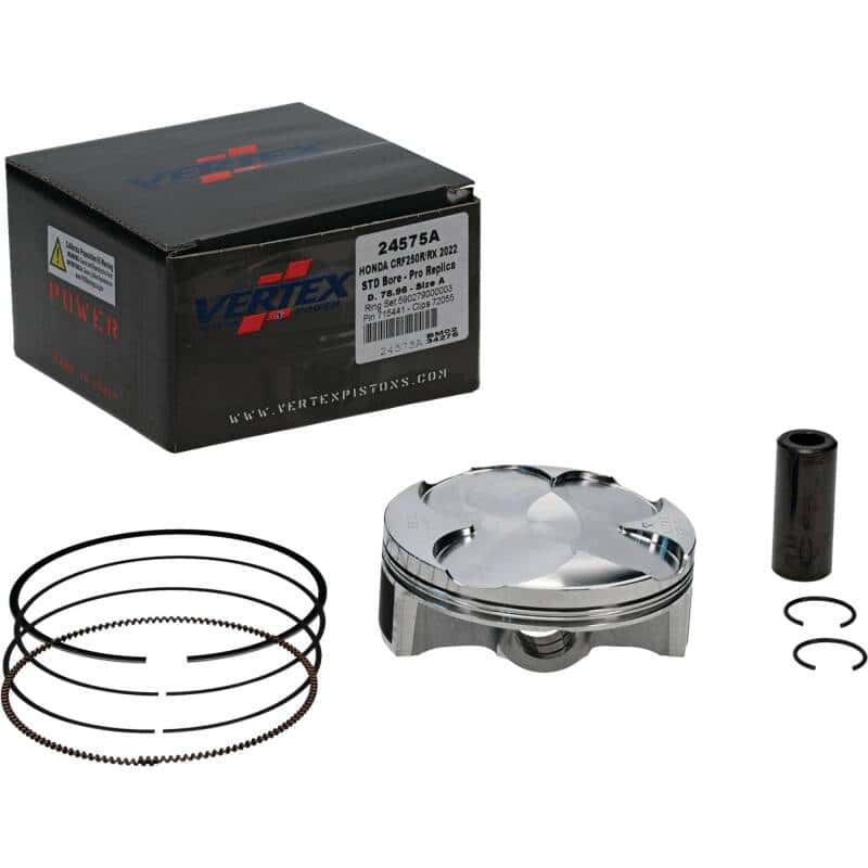 Vertex Pistons — Vertex Piston 22-24 Honda CRF 250 R 250cc Forged Replica Piston Kit - view 2