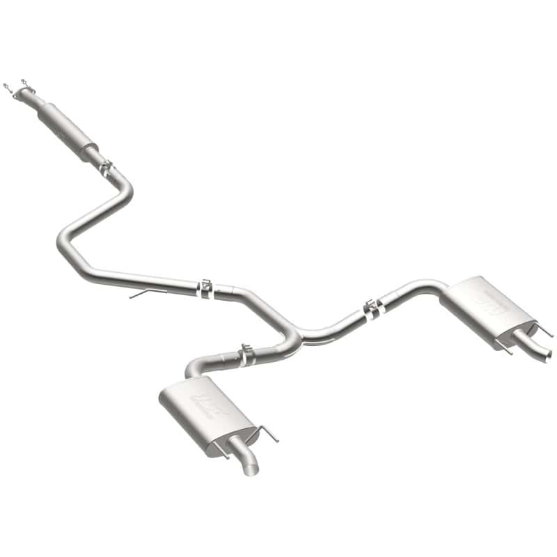 Magnaflow — MagnaFlow Cat-Back SS 2.25/2.5in Dual Split Rear Exit Polished 3in Tip 2015 Chev Impala 3.6L V6
Cat-Back - view 30