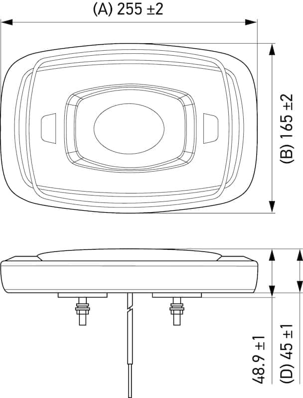 Hella — Hella L/Bar Mini 10In Led (Mv Mag Amber Lens)
Optical Accessory - view 3