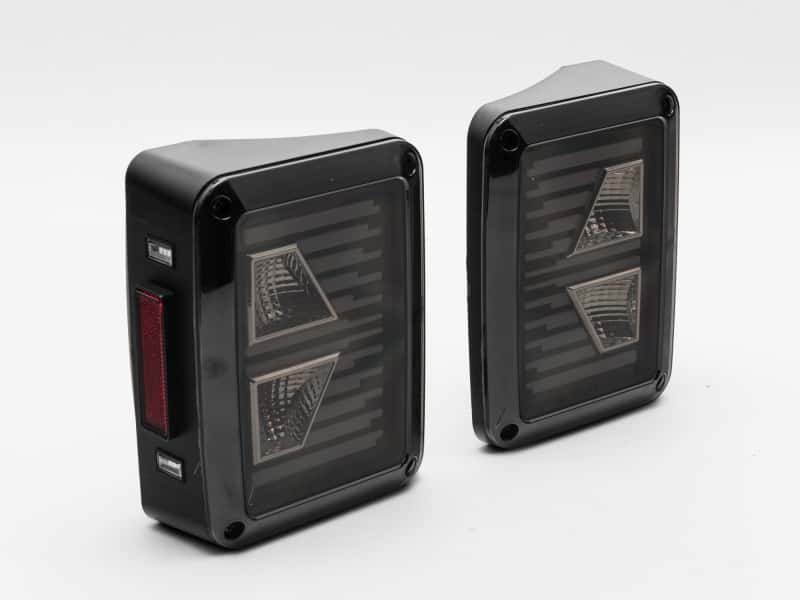 Raxiom — Raxiom 07-18 Jeep Wrangler JK Axial Series Vision LED Tail Lights- Black Housing (Smoked Lens)
Lights - view 8