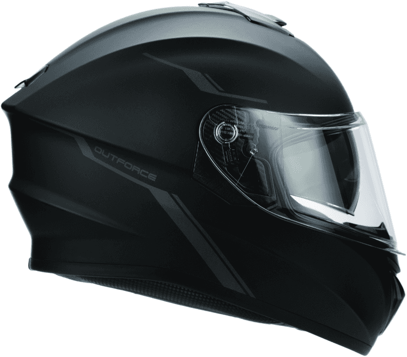 Sena Technologies — Sena Technologies Outforce Full Face Bluetooth Helmet Matte Black - Small - view 8