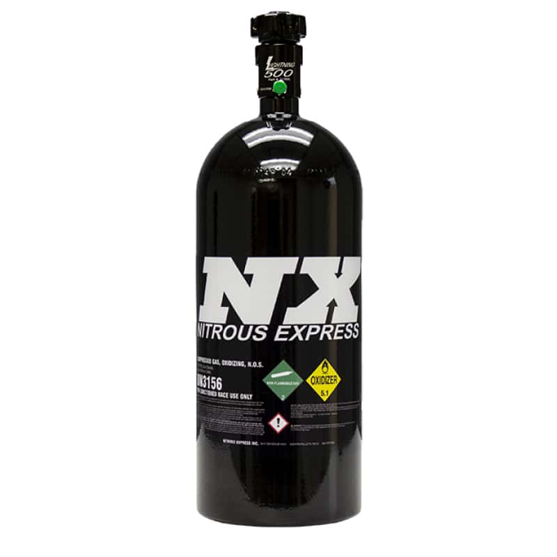 Nitrous Express — Nitrous Express Dry Direct Port Nitrous Kit 4 Cyl w/10lb Black Bottle (Special Order Drop Ship Only) - view 1