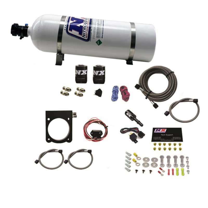 Nitrous Express — Nitrous Express Dodge 3.6L V6 Nitrous Plate Kit (50-200HP) w/15lb Bottle
Injection System Kit
N2OSys - view 2