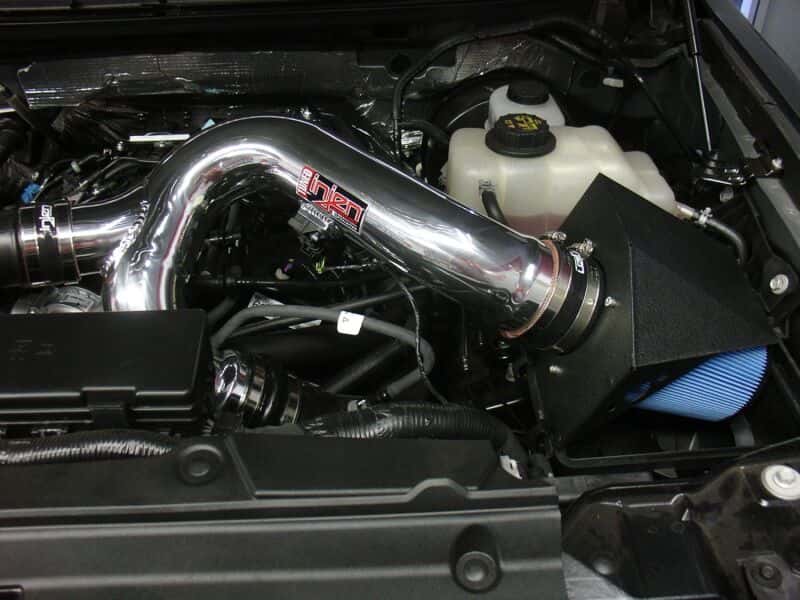 Injen — Injen 12-13 Ford F-150 V6 3.5L Eco Boost Engine Short Ram Intake Kit w/ MR Tech - Wrinkle Black
Short Ram Intake
Air Intake Kit - view 5