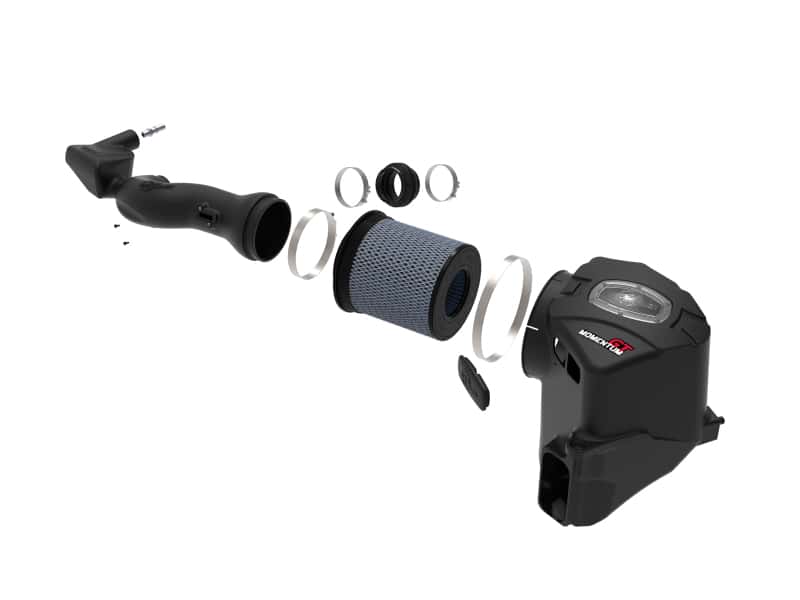 aFe — aFe Momentum GT Pro 5R Cold Air Intake System 19-21 GM SUV 5.3L V8
Momentum GT Intake - view 2