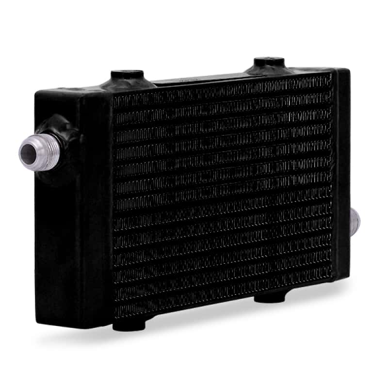 Mishimoto — Mishimoto Universal Small Bar and Plate Cross Flow Black Oil Cooler - view 5