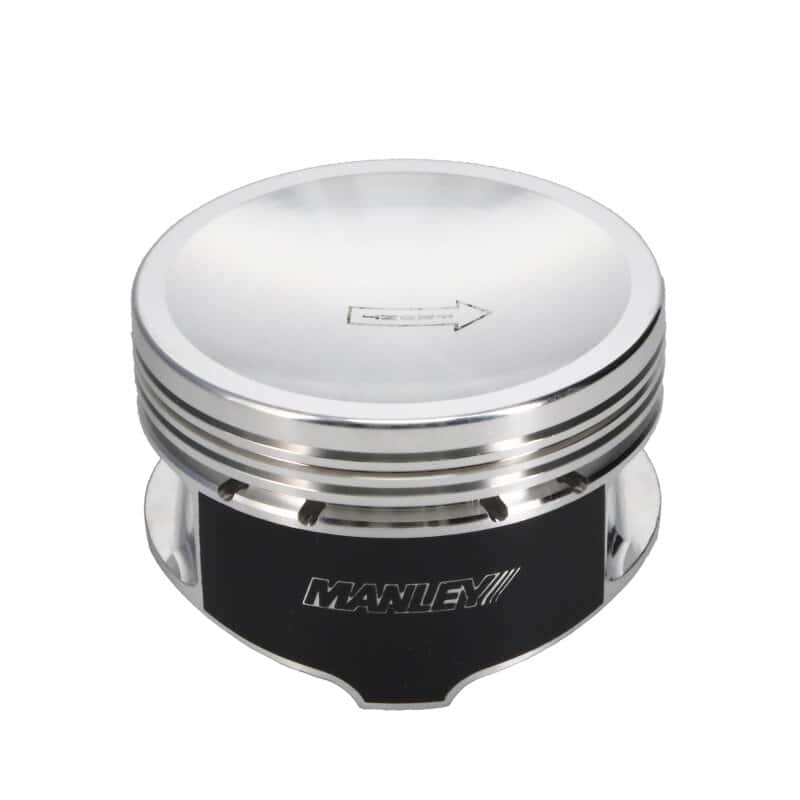 Manley Performance — Manley Ford 4.6L/5.4L (2/4V) 5.4L (3V) 18cc Dish Top Piston 3.528in Bore 1.220in CH (Single Piston)
Piston - view 2
