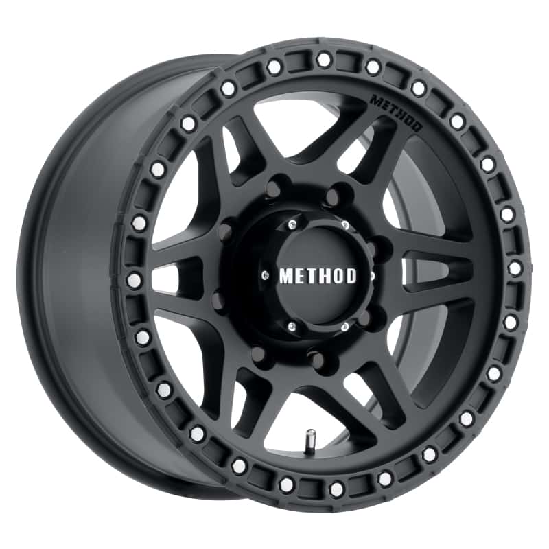 Method Wheels — Method MR312 18x9 +18mm Offset 8x180 130.81mm CB Matte Black Wheel - view 1